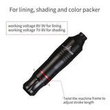 Mast Atom Rotary Tattoo Pen Silver - BVShop