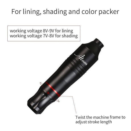 Mast Atom Rotary Tattoo Pen Gold - BVShop