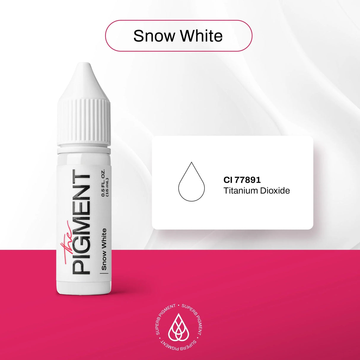 The Pigment Snow White Corrector Pigment (15ml) - BVShop