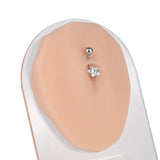 Navel Piercing Silicone Model