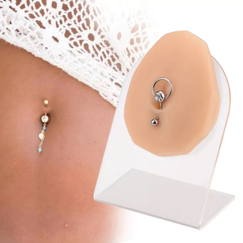 Navel Piercing Silicone Model
