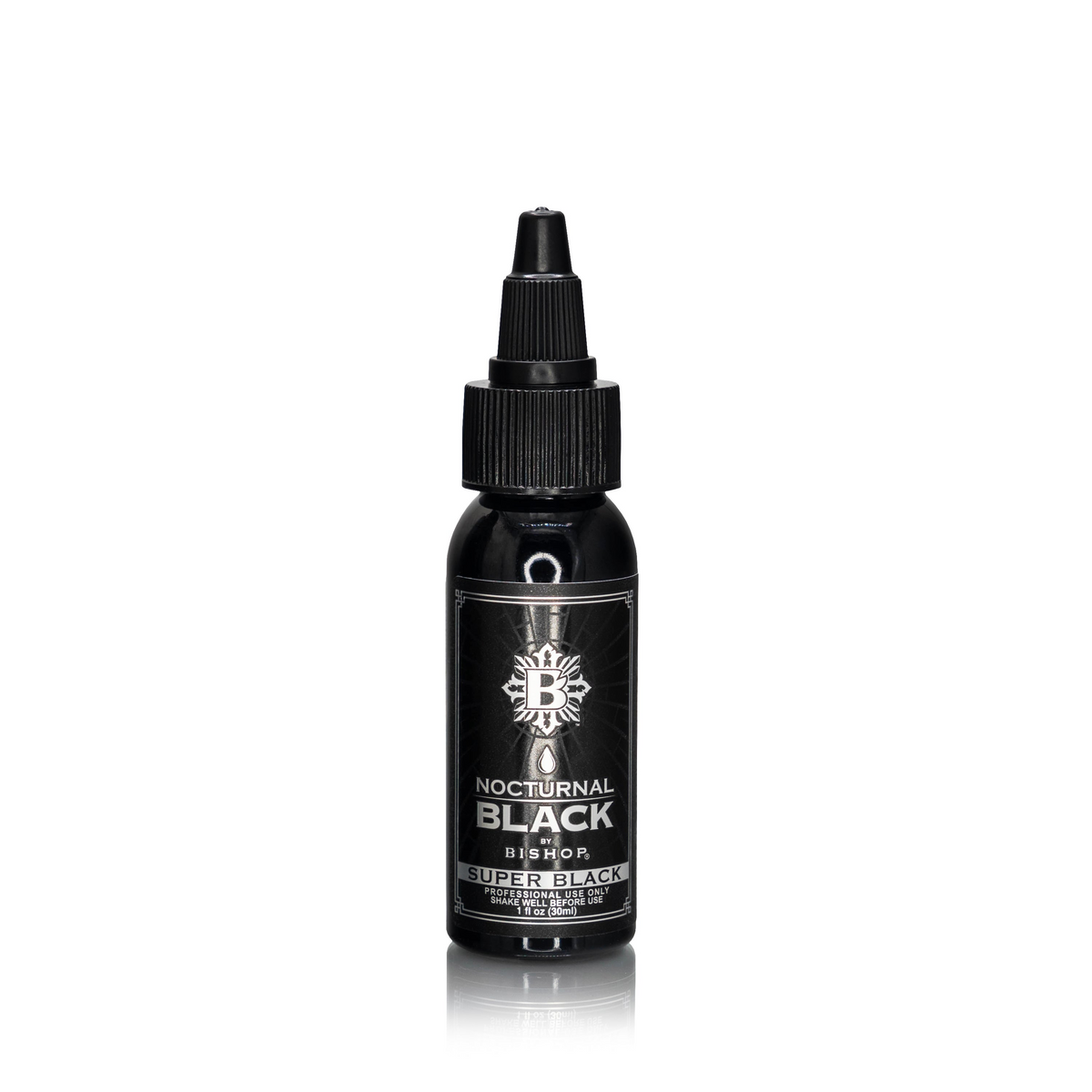 Nocturnal By Bishop Super Black 30ml — butelka na białym tle