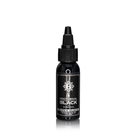Nocturnal By Bishop Super Black 30ml — butelka na białym tle