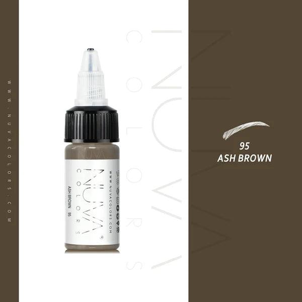 Nuva Colors Eyebrow Pigments 95 ASH BROWN 15ml - BVShop