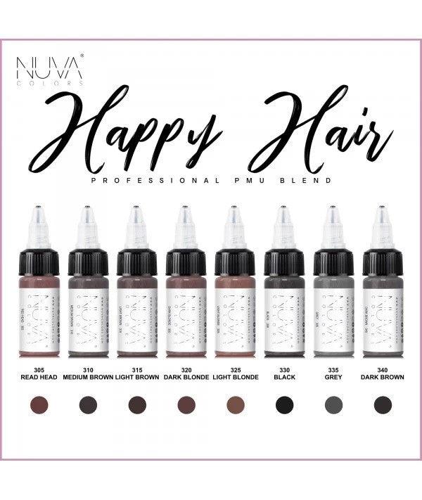 Nuva Colors Happy Hair SMP Pigment Set 8x15ml - BVShop