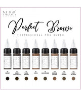 Nuva Colors Perfect Brows Set 8x15ml - BVShop