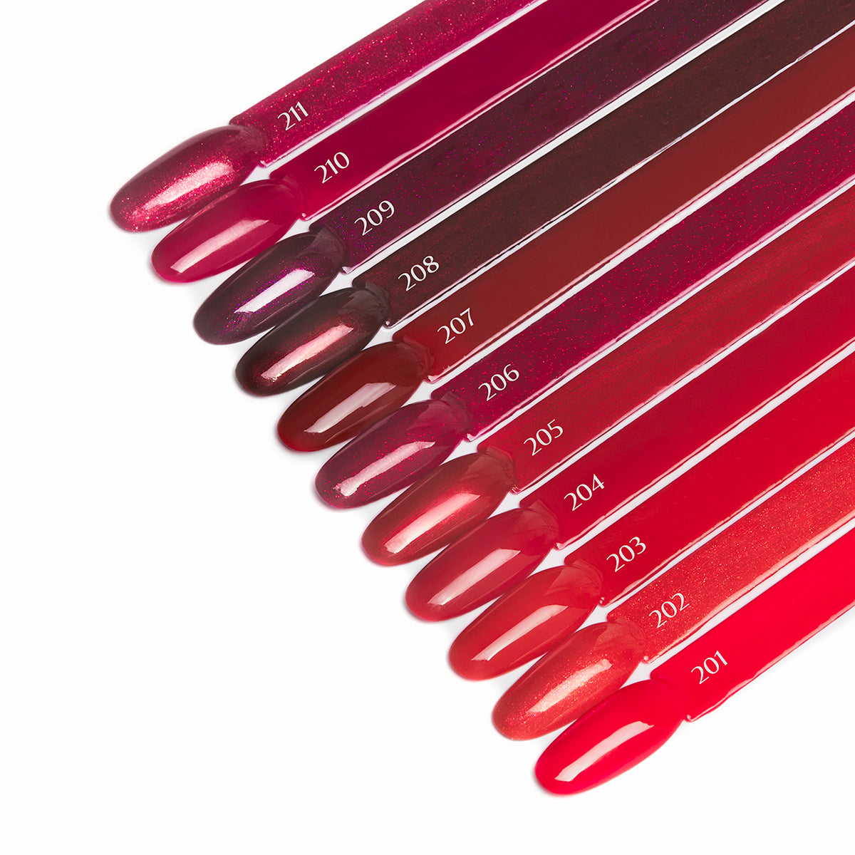 OCHO NAILS Hybrid nail polish red 204 -5 g - BVShop