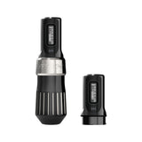 FK Irons Flux Max Darksaber 4.0mm tattoo machine with two PowerBolt II batteries