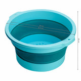 PEDICURE BOWL FOLDABLE BLUE - BVShop