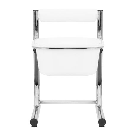 Pedicure tray with adjustable height, chrome - BVShop