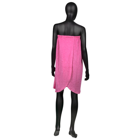 Pink terry cape No. 10 - BVShop