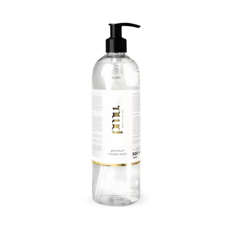 Kwadron Pretty Me Up 3 Step Micellar Water in 100ml and 500ml bottles, suitable for makeup removal and skincare.