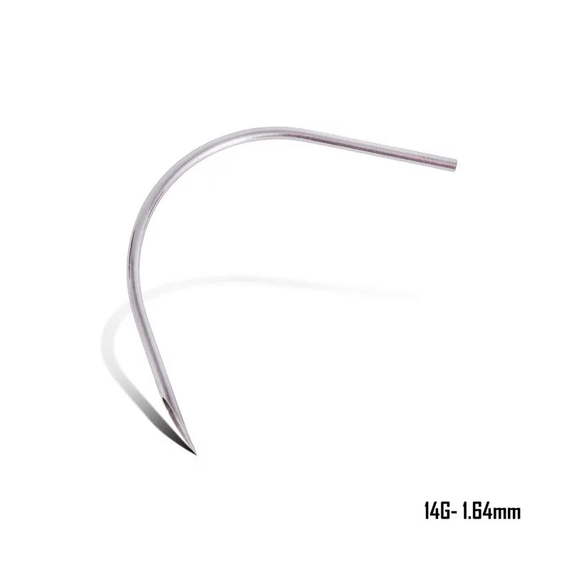 Precision Straight Curved Piercing Needles - BVShop