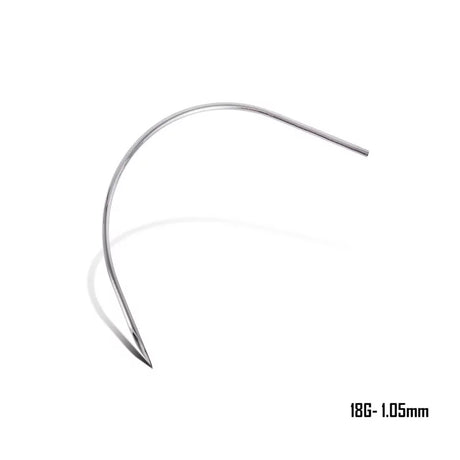 Precision Straight Curved Piercing Needles - BVShop