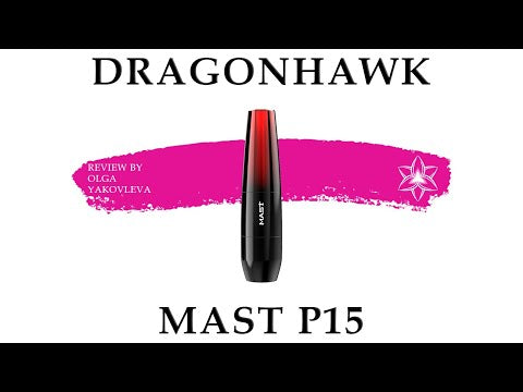 Mast P15 Maszynka do tatuażu i PMU, długopis, czarny