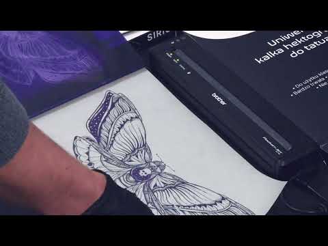 Uniwersalny papier do przenoszenia szablonów tatuażu SIRIUS