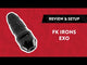 FK Irons EXO z RCA Bolt – Stealth 2.5mm