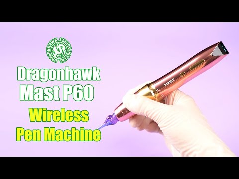 Mast P60 Gold PMU i Tatuaż Bezprzewodowa Maszynka Pen Stroke 2,2-3,2 mm
