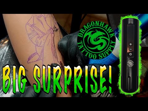 Dragonhawk Mast X10 Bezprzewodowa Maszynka do Tatuażu