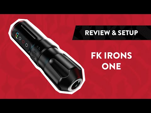 Bezprzewodowa Maszynka Do Tatuażu FK Irons ONE Charcoal/Ruby