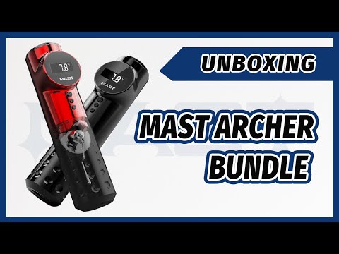 Bezprzewodowa maszynka do tatuażu Mast Archer 4,2 mm Czarna