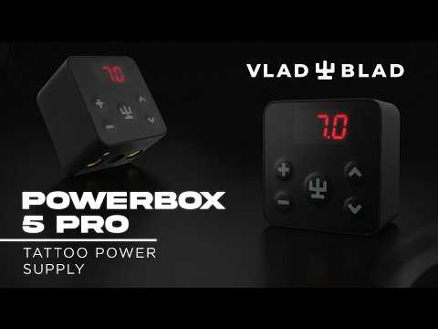 Zasilacz do tatuażu Vlad Blad PowerBox 5 Pro