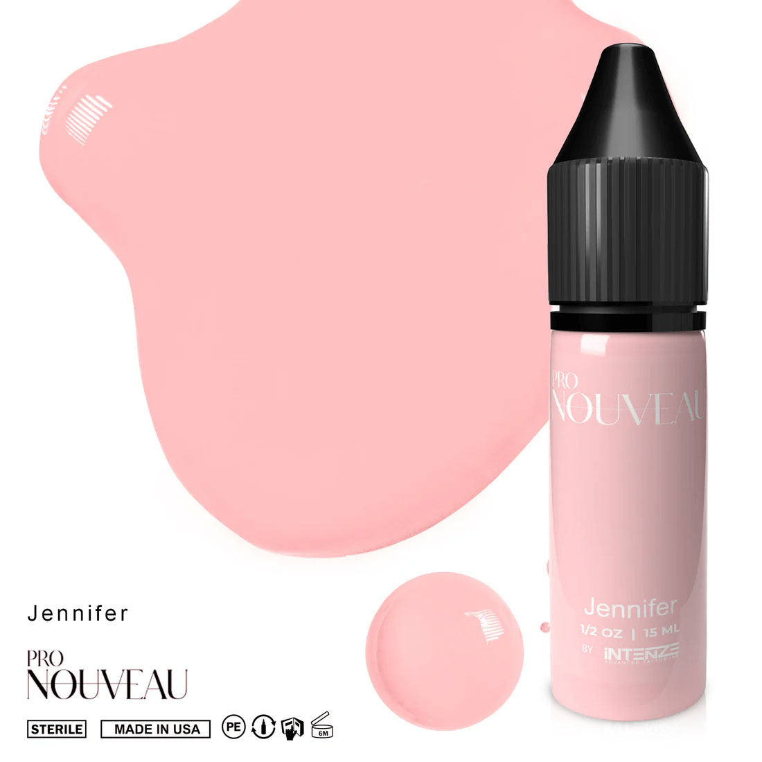 Pro Nouveau Blush Lip Pigments by Intenze Jennifer 15ml - BVShop