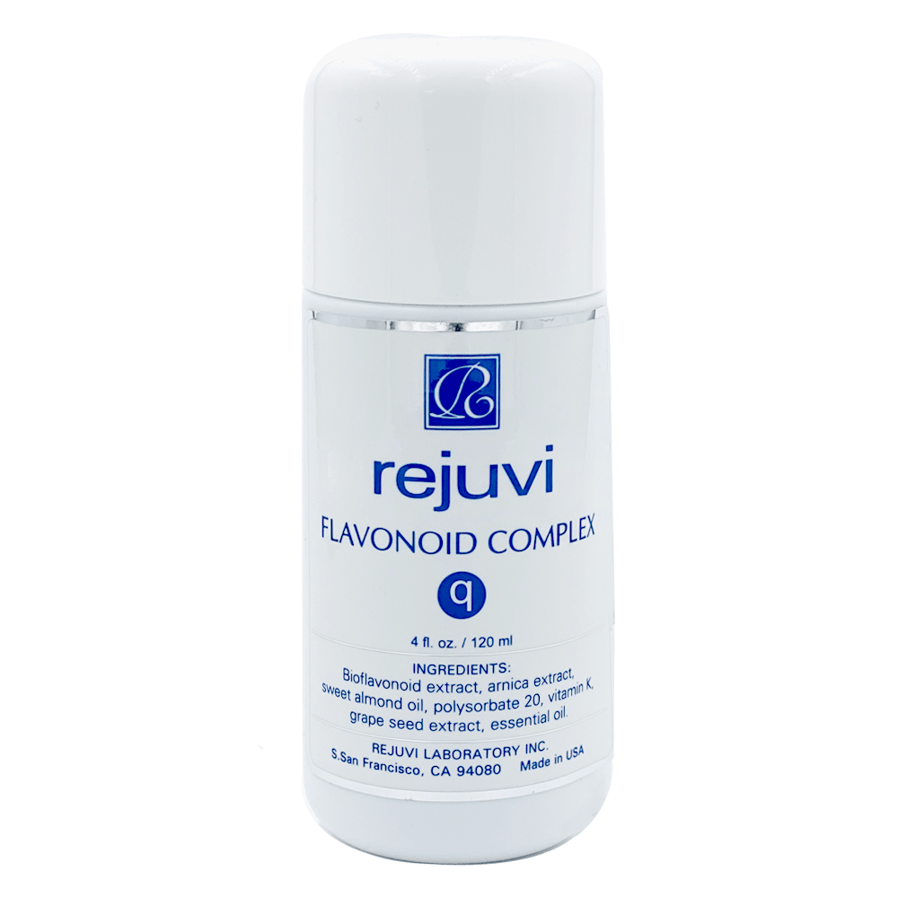 Rejuvi q Kompleks Flawonoidowy 120ml – Butelka, etykieta z przodu