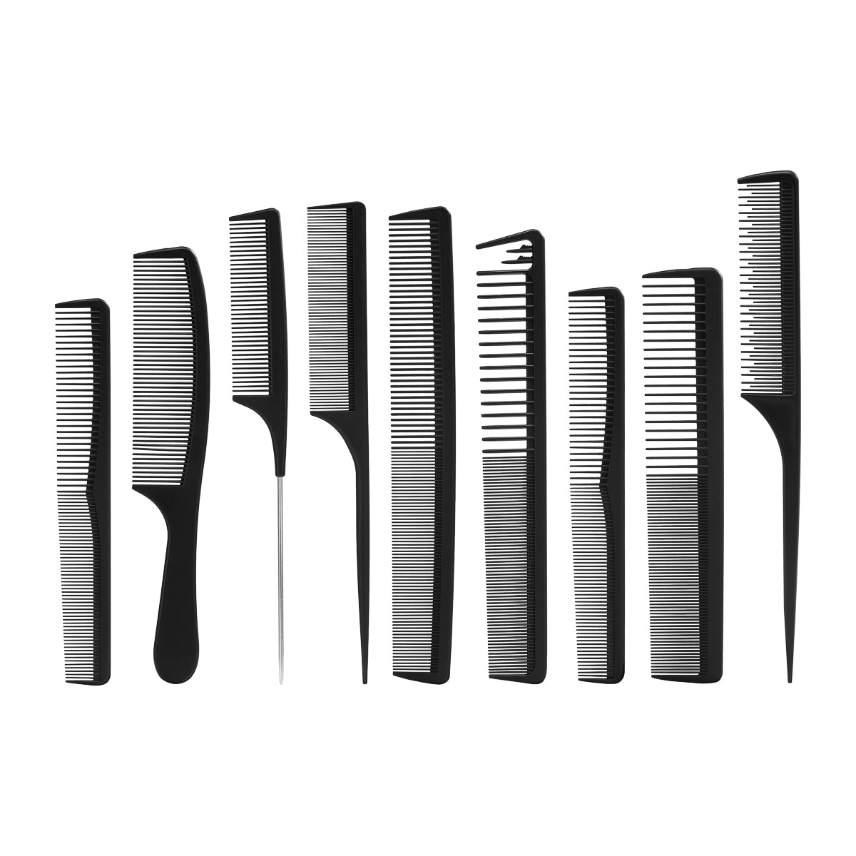 Set of combs carbon n-20 9 pcs - BVShop