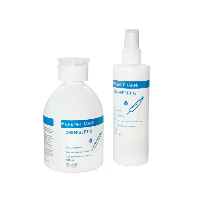 Chemipharm Chemisept G Skin Disinfectant  250ml/500ml/1000ml - BVShop