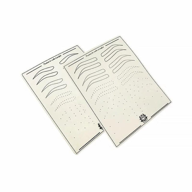 Skin Monarch Two Sides Practice Skin Eyebrows 1pcs - BVShop