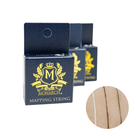 Skin Monarch Pre-Inked String For Brow Mapping White/Brown/Black 1pcs - BVShop