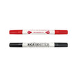 Squidster Mini Sterile Dual Ended Skin Marker Black/Red - BVShop