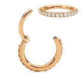 Steel Blaze Set Hoop Ring - BVShop