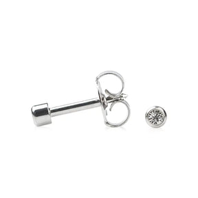 Studex April Crystal Bezel Earring - BVShop