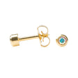 Studex Rainbow Crystal Bezel Earring - BVShop