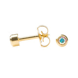 Studex Rainbow Crystal Bezel Earring - BVShop