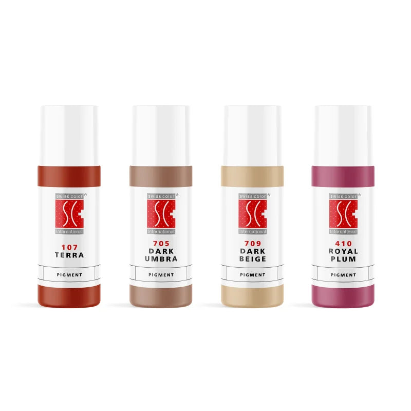 Swiss Color Areola Set Fitzpatrick I–III 4x5ml