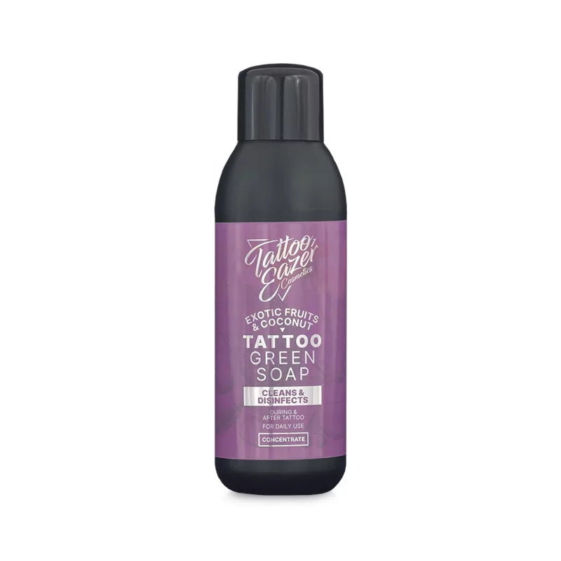 Tattoo Eazer Green Soap Exotic Fruit And Coconut 500ml - BVShop