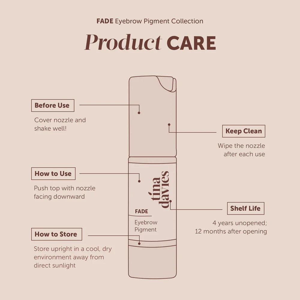 Tina Davies FADE Deep Cool Brown Pigments 15ml - BVShop