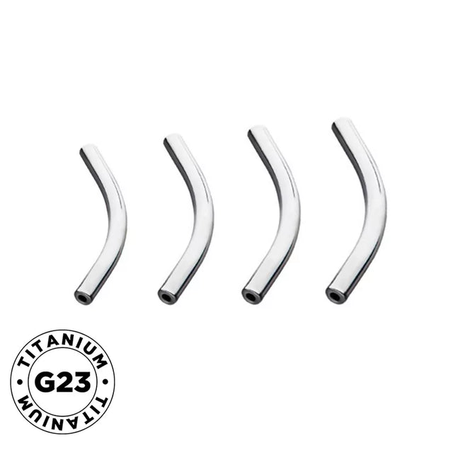 Titan Curved Barbell For Piercing - BVShop