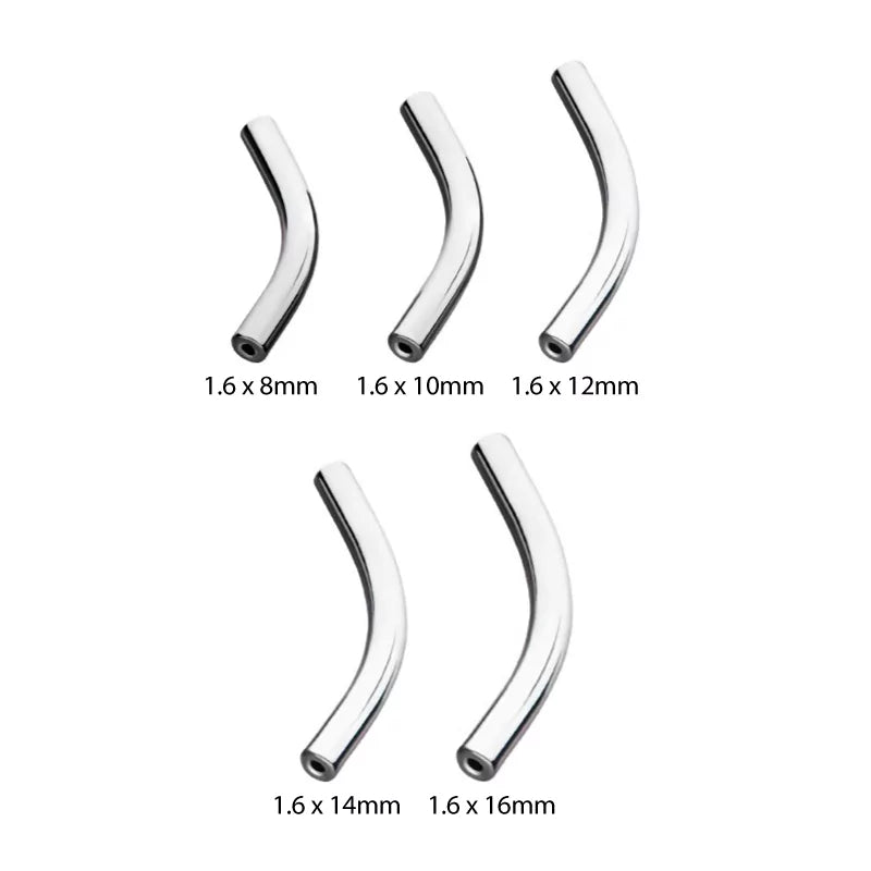 Titan Curved Barbell For Piercing - BVShop