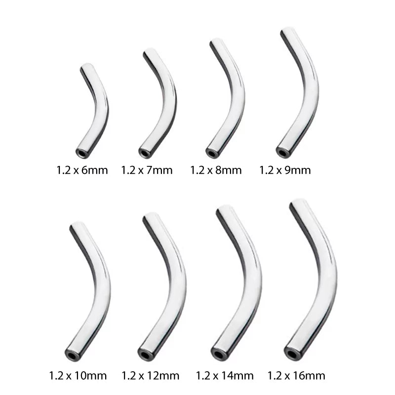 Titan Curved Barbell For Piercing - BVShop