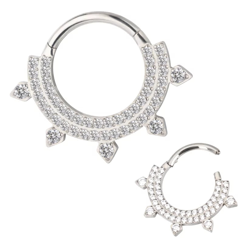 Titanium Double Lined Ring - BVShop