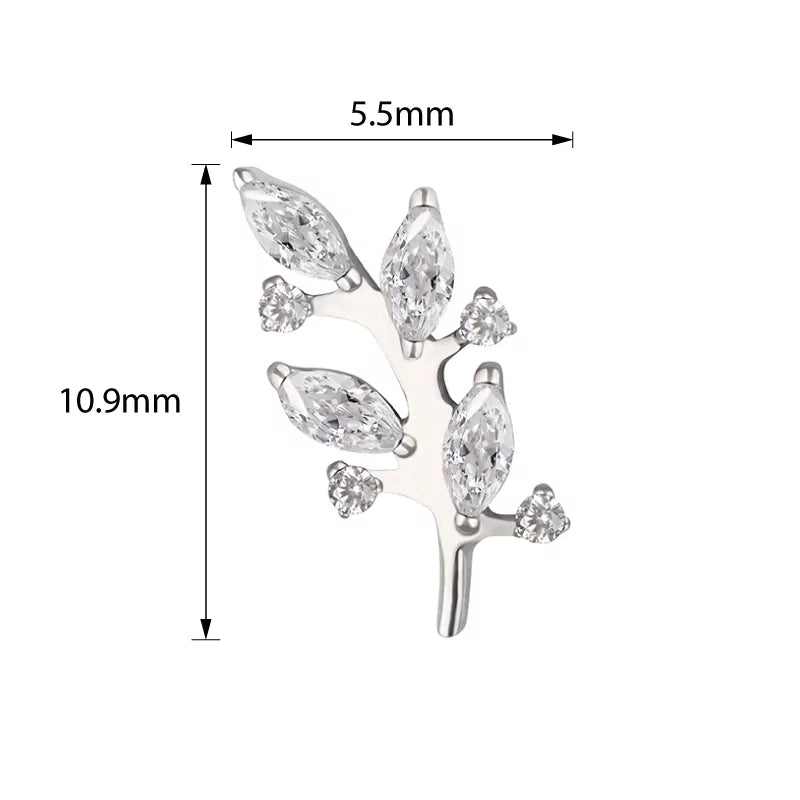 Titanium Ring Branch Shape - BVShop