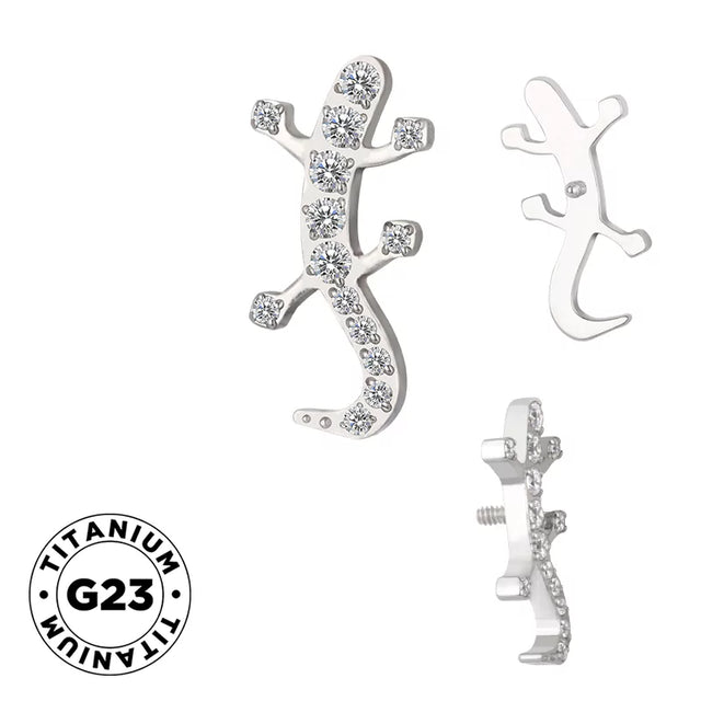 Titanium Ring Gecko - BVShop