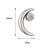 Titanium Ring Moon Bezel - BVShop