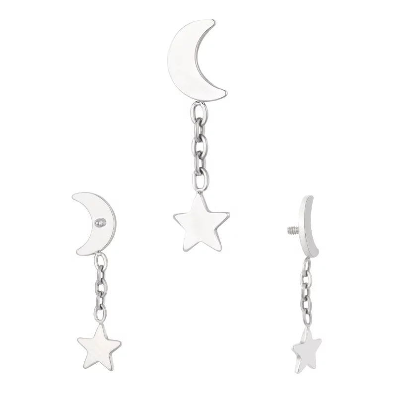 Titanium Ring Moonstar - BVShop