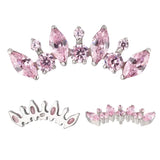 Titanium Ring Round And Marquise - BVShop