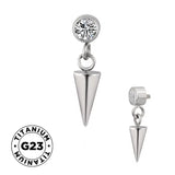 Titanium Ring Spike Bezel - BVShop